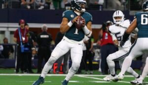 Jalen Hurts injury updates: Latest news as Eagles QB deals with lower leg soreness...see more