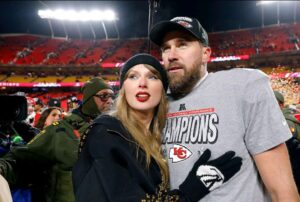 Breaking News: Travis Kelce ‘Likes’ Chiefs Instagram Pic With Taylor Swift at AFC Championship: ‘Who We Do It For’...see more 