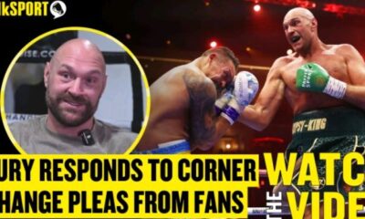 Breaking News: ‘I know what to do’ – Tyson Fury responds to pleas to change corner team including dad John Fury for Oleksandr Usyk rematch...see more