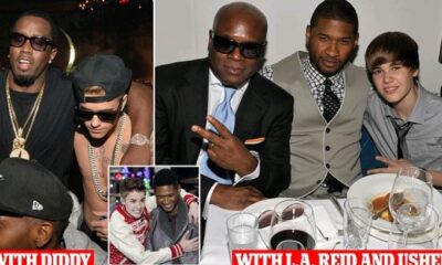 Revealed: How Usher brought 'beautiful' 14-year-old boy Justin Bieber to music mogul L.A Reid as a 'gift' (and how it paved the way for singer's friendship with Diddy)...see more