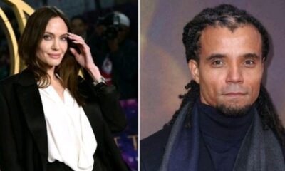 Angelina Jolie steps out with rapper 'boyfriend' Akala, twinning at the London Film Festival....see more