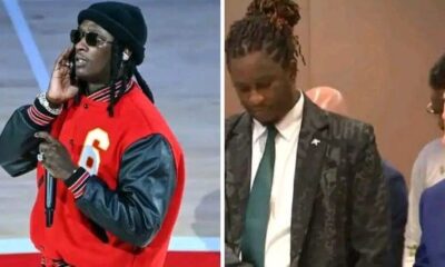 Breaking News: Famous American rapper, Jeffrey Williams widely known as Young Thug, has been released from prison after accepting a plea deal in his racketeering trial...see more