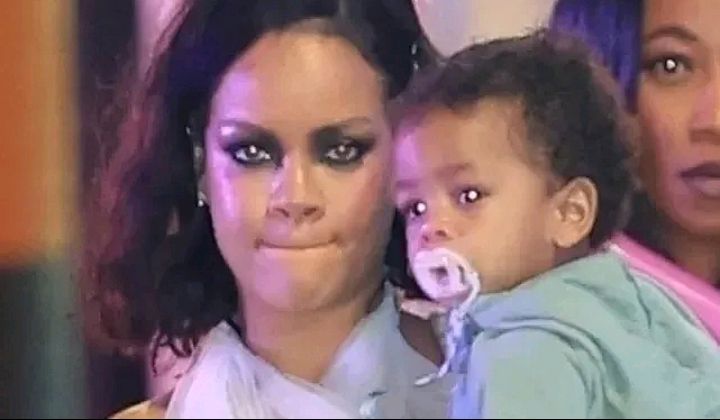 Rihanna has proven once again that she is a hands-on mom who doesn't let a nanny do the hard work when it comes to her family...see more