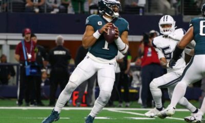 Jalen Hurts injury updates: Latest news as Eagles QB deals with lower leg soreness...see more