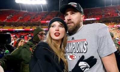 Breaking News: Travis Kelce ‘Likes’ Chiefs Instagram Pic With Taylor Swift at AFC Championship: ‘Who We Do It For’...see more