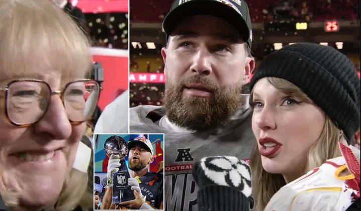 Breaking News: Travis Kelce makes six-word Super Bowl vow to Taylor Swift and mom Donna in new footage...see more