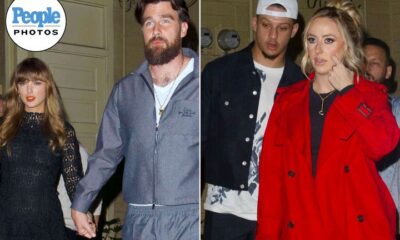 Taylor Swift and Travis Kelce Spend Double Date with Patrick and Brittany Mahomes in New Orleans Ahead of 2025 Super Bowl...see more