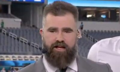Jason Kelce blasts Taylor Swift and blames her for causing the confusion that led to the Chiefs' defeat, says she’s full of bad luck and misfortune.