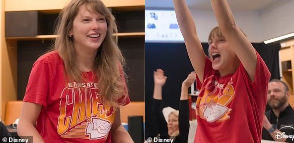 Fans rejoice as Taylor Swift arrives to support Chiefs at the Chiefs vs Houston Texans match with no engagement ring, just after her recent fallout with Travis Kelce.