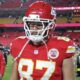 Just in: Travis Kelce has just been permanently suspended for the rest of the season due to poor performance that led to the Chiefs’ loss to the Houston Texans last night.