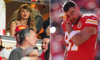 Again, Travis Kelce blames Taylor Swift’s presence and “bad luck” for the Chiefs’ defeat, saying he lost focus after seeing her in the crowd.